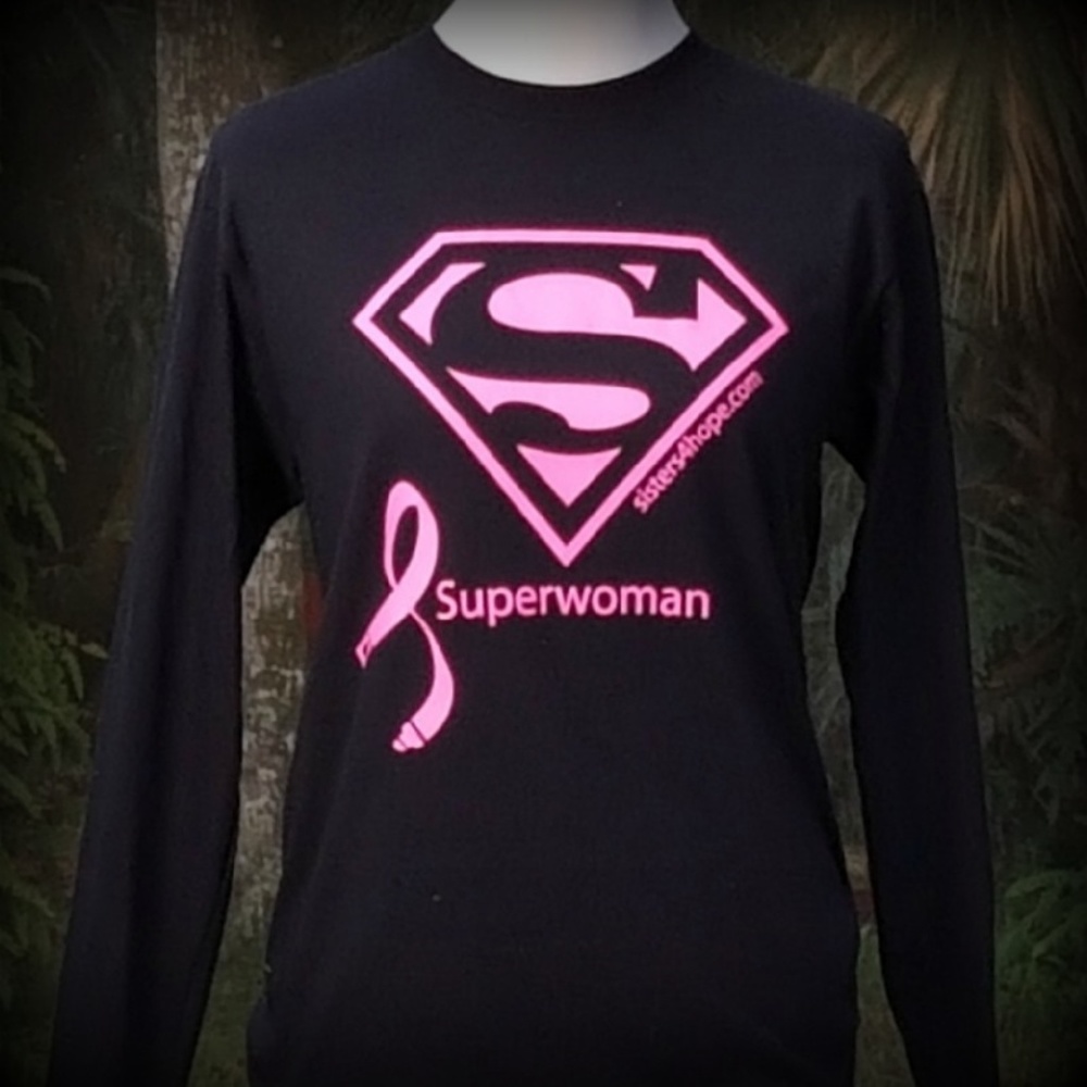 Woman's Long Sleeve Superwoman T-shirt
